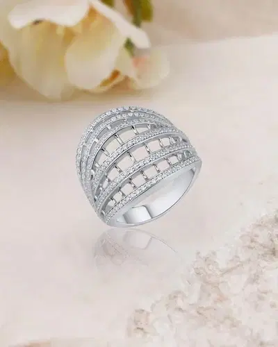 Luxury silver rings for women