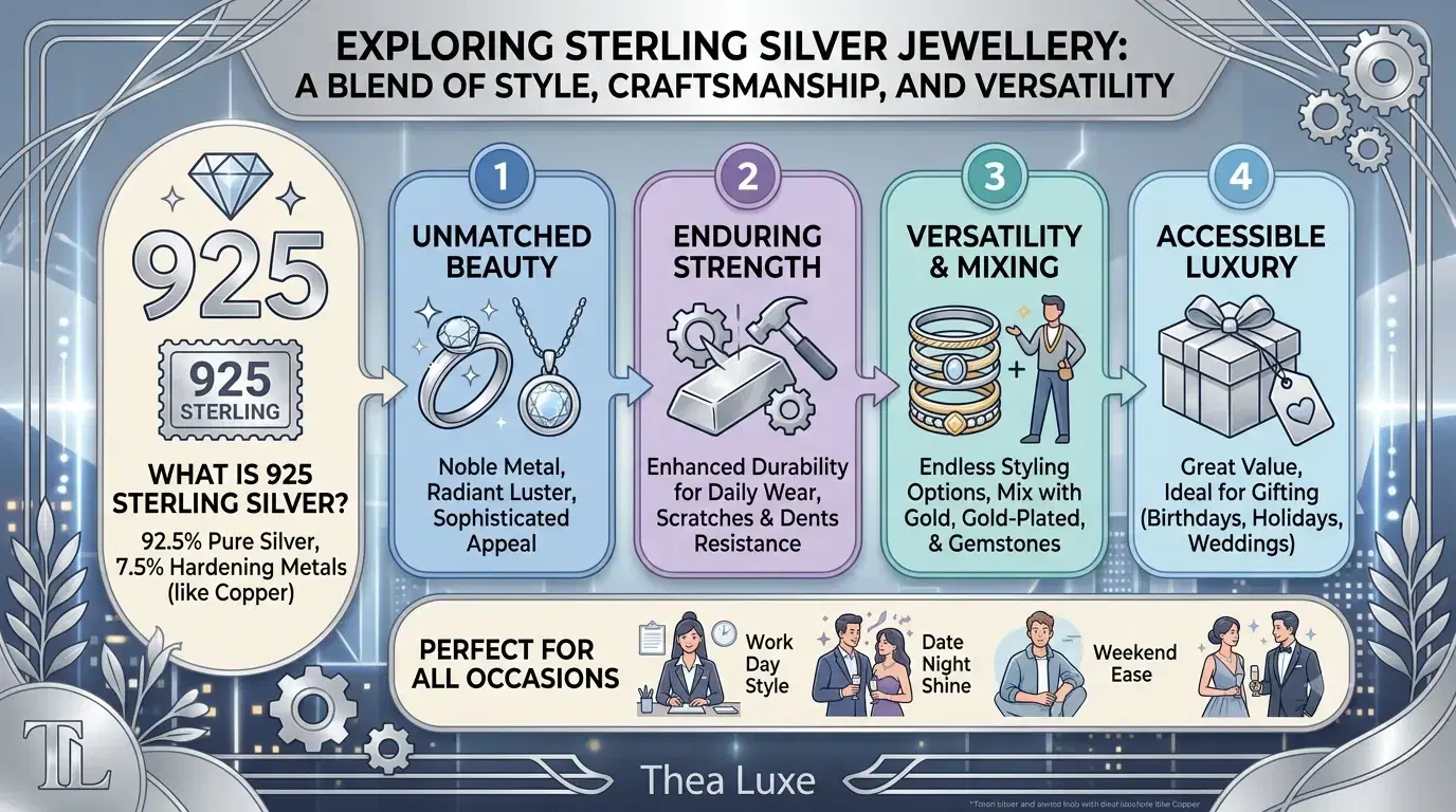 Why 925 Sterling Silver Jewellery Is Your Timeless Treasure